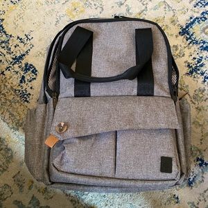 FERLIN Diaper Bag Backpack Gray